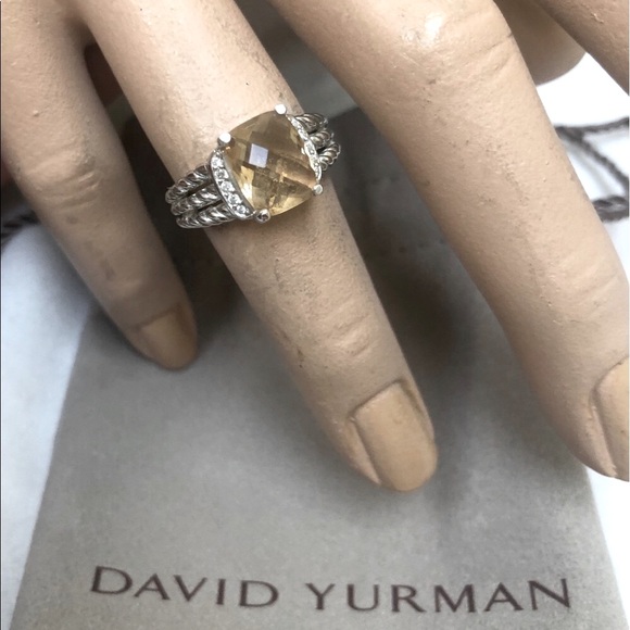 David Yurman Jewelry - 🔴Authentic DAVID YURMAN Wheaton Diamonds Ring❤️